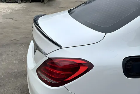 Спойлер LIP (Sunplex, чорний) (125,9см *6см) для Mercedes C-сlass W205 2014-2021 рр — Mercedes C-сlass W205 2014-2021 гг. DianaParts