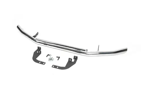 Передній захист ST014 (нерж.) для Mitsubishi Pajero Sport 2008-2015 рр — Mitsubishi Pajero Sport 2008-2015 гг. DianaParts