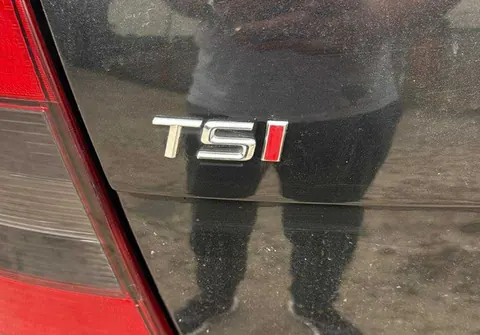 Напис TSI (під оригінал) TS-хром, I-червона для Volkswagen Scirocco 2008-2017 рр — Volkswagen Scirocco 2008-2017 гг. DianaParts