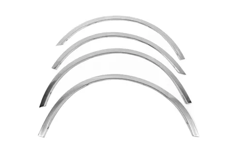 Накладки на арки (4 шт, нерж) для Ауди A4 B7 2004-2008 рр — Audi A4 B7 2004-2008 гг. DianaParts