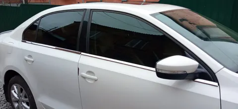 Нижні молдинги вікон (6 шт, нерж.) OmsaLine - Італійська нержавійка для Volkswagen Jetta 2011-2018 рр — Volkswagen Jetta 2011-2018 гг. DianaParts