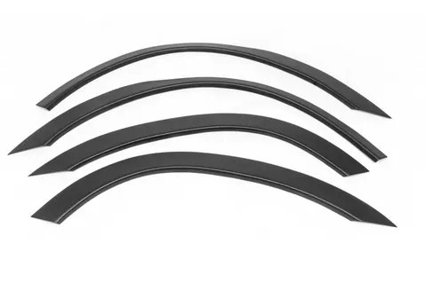 Накладки на арки (4 шт, чорні) для Mitsubishi Outlander 2001-2006 рр — Mitsubishi Outlander 2001-2006 гг. DianaParts