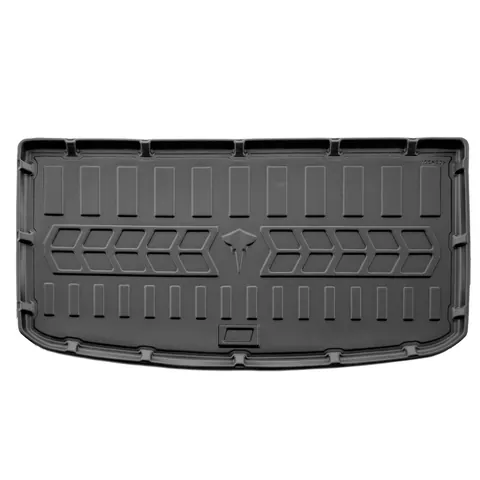 Килимок в багажник 3D (7 місць) (Stingray) для Volkswagen ID.6 2021- рр — Volkswagen ID.6 2021- гг. DianaParts