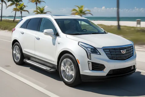 Бокові пороги Line (2 шт., алюміній) для Cadillac XT5 2016- рр — Cadillac XT5 2016- гг. DianaParts