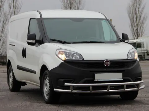 Передній захист ST016-3 (нерж.) 42/42 мм для Fiat Doblo II 2010-2022 рр — Fiat Doblo II 2010-2022 гг. DianaParts