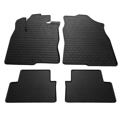 Килимки Stingray (4 шт, гума) для Honda Civic Sedan X 2016-2021 рр — Honda Civic Sedan X 2016-2021 гг. DianaParts