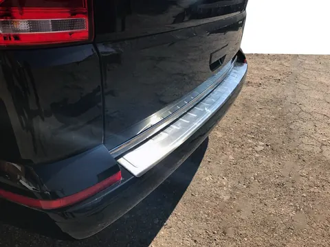 Накладка на задній бампер Omsa Мат (1 двері, нерж) для Volkswagen T6 2015-2024 рр — Volkswagen T6 2015-2024 гг. DianaParts