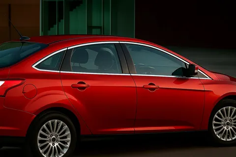 Повна окантовка вікон Sedan (12 шт, нерж) для Ford Focus III 2011-2017 рр — Ford Focus III 2011-2017 гг. DianaParts