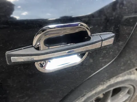 Накладки під ручки (4 шт, нерж) для Mercedes E-сlass W124 1984-1997 рр — Mercedes E-сlass W124 1984–1997 гг. DianaParts