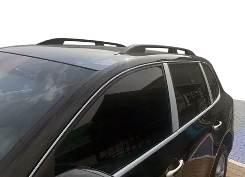 Рейлінги Skyport (чорний мат) для Volkswagen Touareg 2002-2010 рр — Volkswagen Touareg 2002–2010 гг. DianaParts