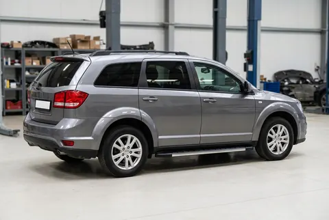 Бокові пороги Duru (2 шт., алюміній) для Dodge Journey 2008-2020 рр — Dodge Journey 2008-2020 гг. DianaParts