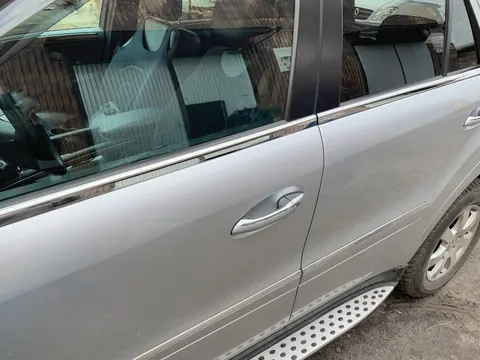 Зовнішня окантовка вікон (4 шт, нерж) OmsaLine - Італійська нержавійка для Mercedes ML W164 2005-2011 рр — Mercedes ML W164 2005-2011 гг. DianaParts