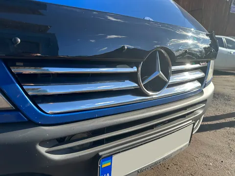 Накладки на решітку широкі (2002-2006, 6 частин, нерж) для Mercedes Sprinter W901/902/903/904/905 рр — Mercedes Sprinter W901/902/903/904/905 1995–2006 гг. DianaParts