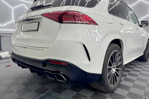 Задній дифузор GLE63 AMG (з насадками Black) для Mercedes GLE W167 2018- рр — Mercedes GLE W167 2018- гг. DianaParts