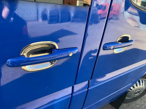 Накладки під ручки (4 шт, нерж.) для Mercedes Sprinter W901/902/903/904/905 1995-2006 рр — Mercedes Sprinter W901/902/903/904/905 1995–2006 гг. DianaParts