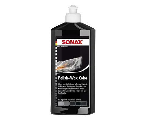 Sonax NanoPro Поліроль з воском кольоровий чорний 500мл — Универсальные аксессуары DianaParts