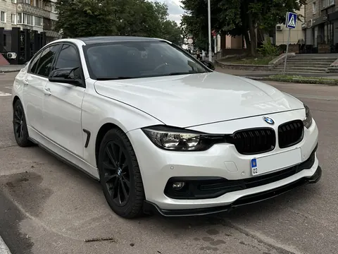 Накладка на передній бампер DPT Lip для стокової версії (2015-2018, чорний глянець) для BMW 3 серія F30/F31 рр — BMW 3 серия F30/F31 2012-2019 гг. DianaParts