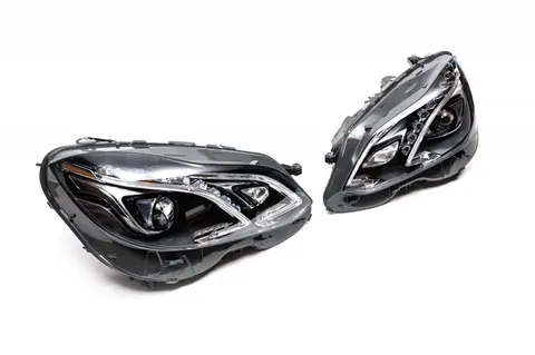 Передні фари (2 шт., рестайлінг) для Mercedes E-сlass W212 2009-2016 рр — Mercedes E-сlass W212 2009-2016 гг. DianaParts