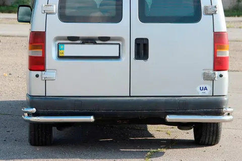 Задні подвійні куточки AK003-подвійний (нерж) для Citroen Jumpy 1996-2007 рр — Citroen Jumpy 1996-2007 гг. DianaParts