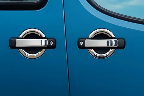 Накладки на ручки (4 шт, нерж) OmsaLine - Італійська нержавійка для Fiat Doblo I 2001-2005 рр — Fiat Doblo I 2001-2005 гг. DianaParts