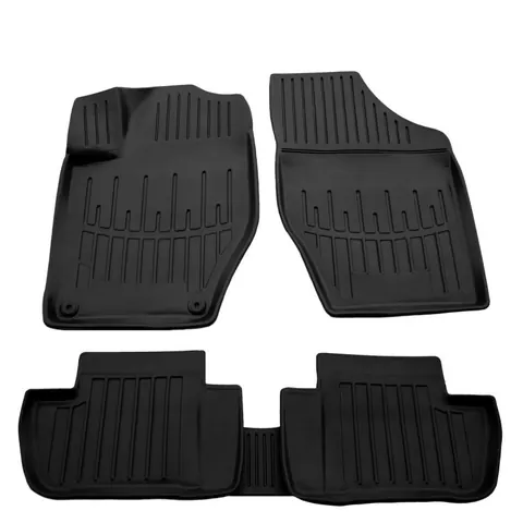 Килимки Stingray 3D (5 шт, поліуретан) для Peugeot 308 2007-2013 рр — Peugeot 308 2007-2013 гг. DianaParts