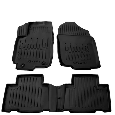 Килимки Stingray 3D (4 шт, поліуретан) для Toyota Rav 4 2013-2018 рр — Toyota Rav 4 2013-2018 гг. DianaParts