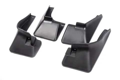 Бризковики Premium 2014-2017 (для HB, 4 шт) для Toyota Yaris рр — Toyota Yaris 2010-2020 гг. DianaParts