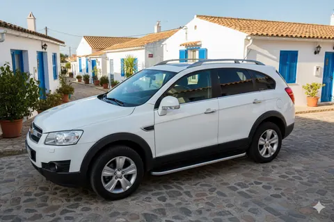 Бокові пороги Tayga Grey (2 шт., Алюміній) 2006-2015 для Chevrolet Captiva рр — Chevrolet Captiva 2006-2019 гг. DianaParts