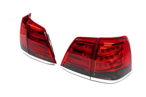 Задні ліхтарі 2007-2015 V-3 (дизайн Lexus 2012-2015) для Toyota Land Cruiser 200 2007-2021 рр — Toyota Land Cruiser 200 2007-2021 гг. DianaParts