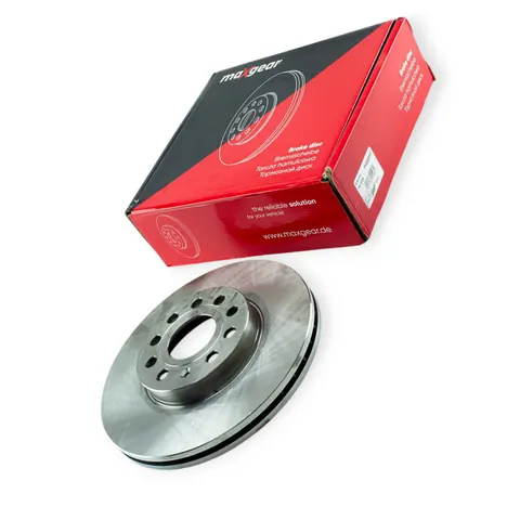 Диск гальмівний Volkswagen Caddy III (2003-) передній (288mmx25mm) фаска 112mm MAXGEAR — Гальмівна система DianaParts