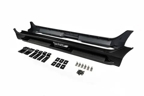 Бокові пороги Niken (2 шт, пластик) для Hyundai IX-35 2010-2015 рр — Hyundai IX-35 2010-2015 гг. DianaParts