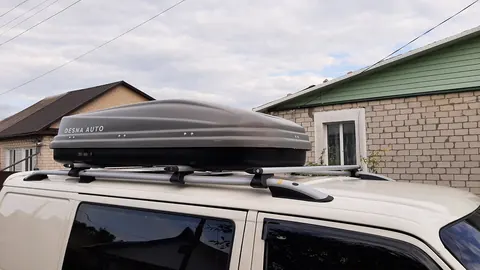 Рейлінги Skyport (сірий мат) Коротка база для Volkswagen T4 Transporter 1990-2003 рр — Volkswagen T4 Transporter 1990-2003 гг. DianaParts