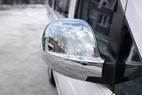 Накладки на дзеркала VITO 2004-2010 (2 шт) OmsaLine - Італійська нержавійка для Mercedes Viano рр — Mercedes Viano 2004-2014 гг. DianaParts