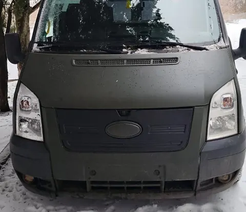 Зимова накладка на решітку (2006-2014) Матова для Ford Transit рр — Ford Transit 2000–2014 гг. DianaParts