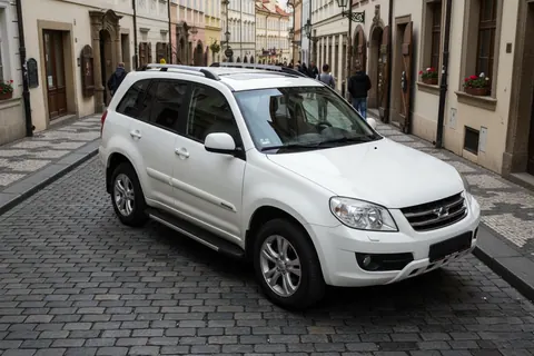 Бокові пороги Duru (2 шт., алюміній) для Chery Tiggo 1 2005-2016 рр — Chery Tiggo 1 2005-2016 гг. DianaParts