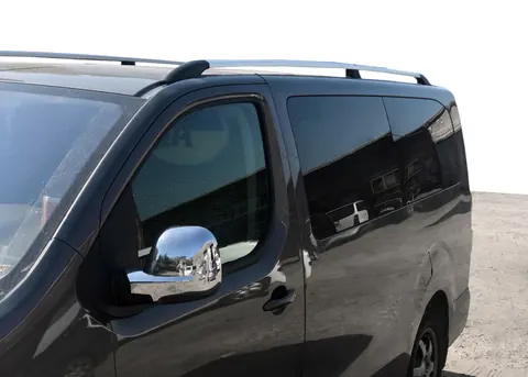 Рейлінги Хром Довга база, металева ніжка для Citroen SpaceTourer 2016- рр — Citroen SpaceTourer 2016- гг. DianaParts