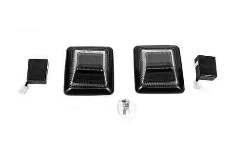 Поворотники Black Design (2 шт) для Mercedes G сlass W463 1990-2018 рр — Mercedes G сlass W463 1990-2018 гг. DianaParts