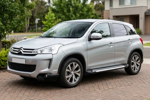 Бокові пороги Line (2 шт., алюміній) для Citroen C-4 Aircross 2012-2017 рр — Citroen C-4 Aircross 2012-2017 гг. DianaParts