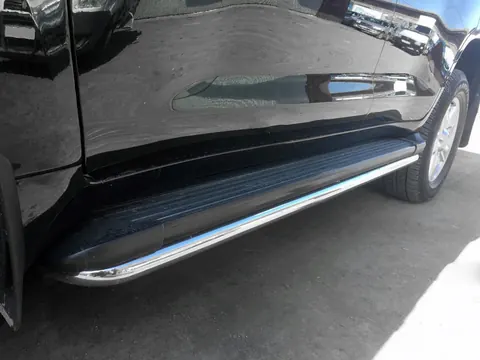 Захист бічного порогу BB004 (2 шт., нерж.) для Toyota Land Cruiser 200 2007-2021 рр — Toyota Land Cruiser 200 2007-2021 гг. DianaParts