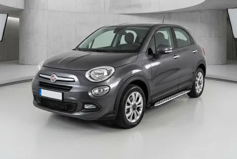 Бокові пороги Shining V1 (2 шт., Алюміній) для Fiat 500X 2014-2024 рр — Fiat 500X 2014-2024 гг. DianaParts