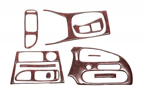 Накладки на панель Дерево для Mitsubishi Colt 1996-2004 рр — Mitsubishi Colt 1996-2004 гг. DianaParts