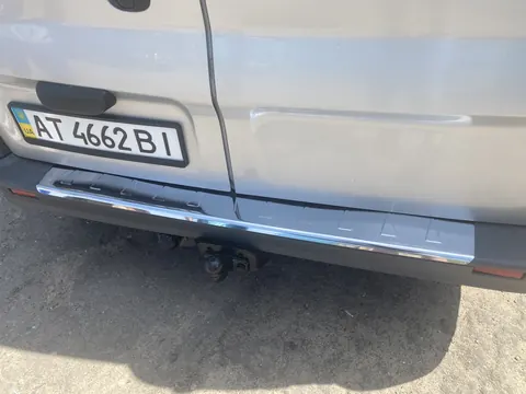 Накладки на задній бампер Carmos V1 (нерж) для Opel Vivaro 2001-2015 рр — Opel Vivaro 2001–2015 гг. DianaParts