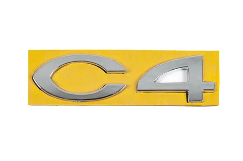 Напис C4 8665.Y4 (108мм на 30мм) для Citroen C-4 2004-2010 рр — Citroen C-4 2004-2010 гг. DianaParts