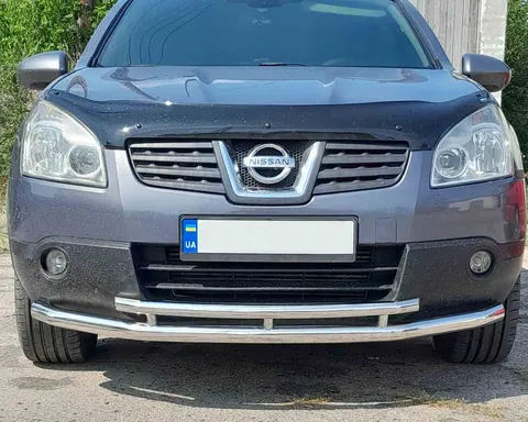 Передній подвійний вус ST014 (нерж) 60/42 мм для Nissan Qashqai 2007-2010 рр — Nissan Qashqai 2007-2010 гг. DianaParts