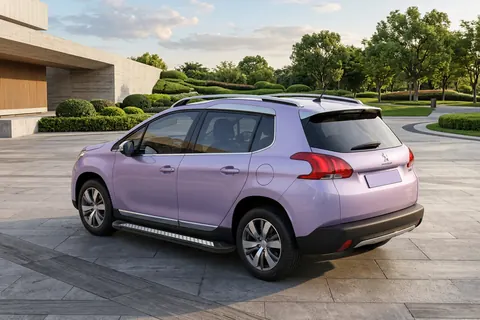 Бокові пороги New Vision Black (2 шт., алюміній) 2014-2016 для Peugeot -2016 рр — Peugeot 3008 2008-2016 гг. DianaParts