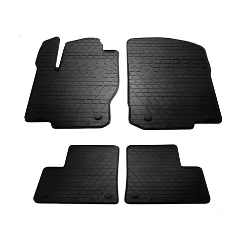 Гумові килимки (4 шт, Stingray Premium) для Mercedes GLE/ML сlass W166 2011-2018 рр — Mercedes GLE/ML сlass W166 2011-2018 гг. DianaParts