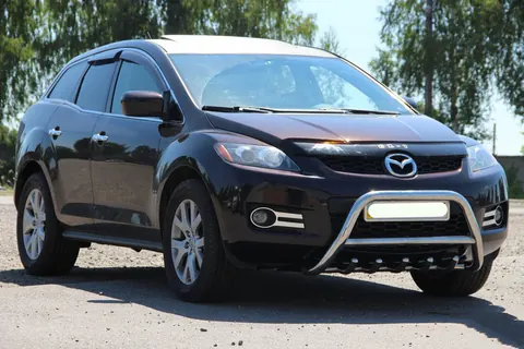 Передній захист WT003 (нерж.) для Mazda CX-7 2006-2012 рр — Mazda CX-7 2006-2012 гг. DianaParts