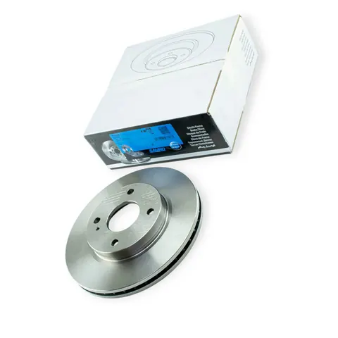 Диск гальмівний Ford Fiesta VI передній (d258x23mm) SAMKO — Гальмівна система DianaParts