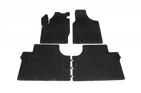Гумові килимки Polytep (4 шт, гума) для Ford Galaxy 1995-2006 рр — Ford Galaxy 1995-2006 гг. DianaParts