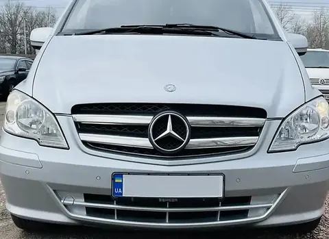 Накладки на кант решітки 2010-2015 (нерж) для Mercedes Vito W639 рр — Mercedes Vito W639 2004-2014 гг. DianaParts